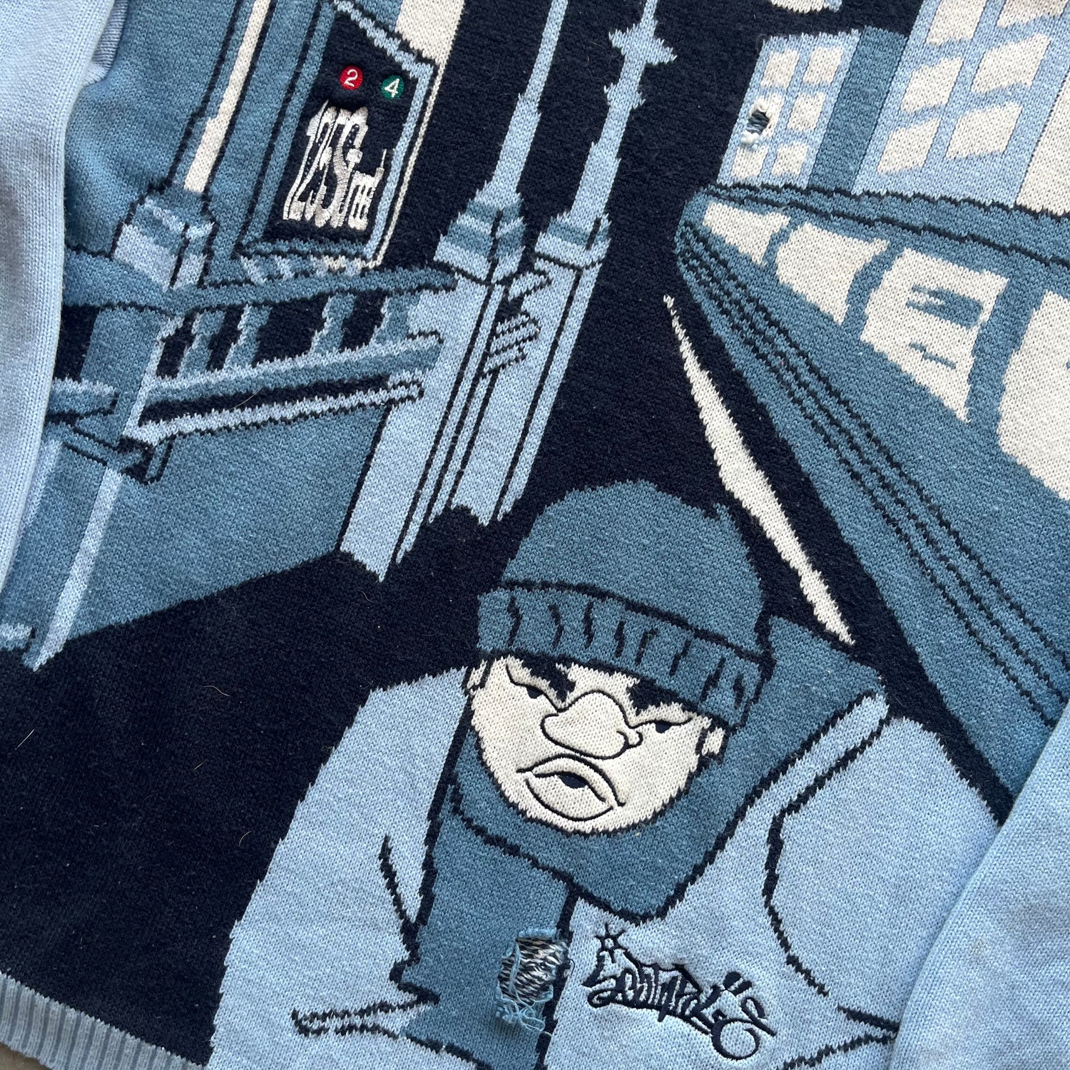 XL Y2K Southpole Knit Sweater
