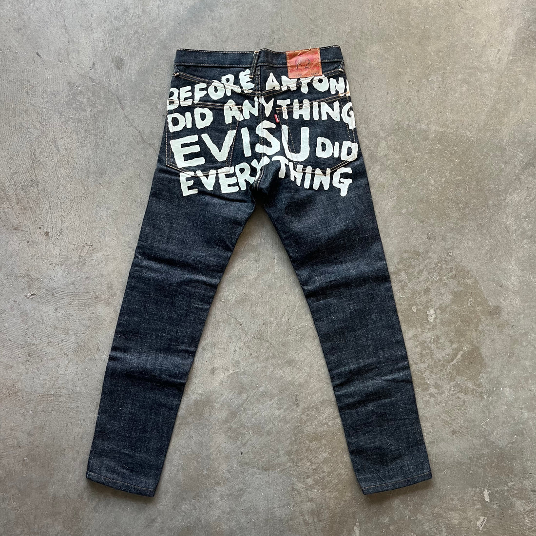 31x31 Evisu Spellout Jeans Selvedge