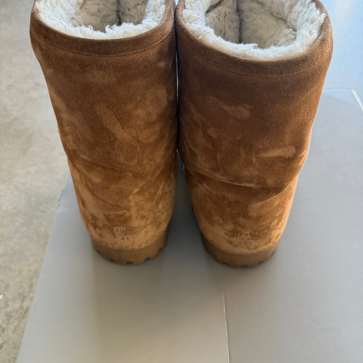 10 Balenciaga Alaska Boot Brown