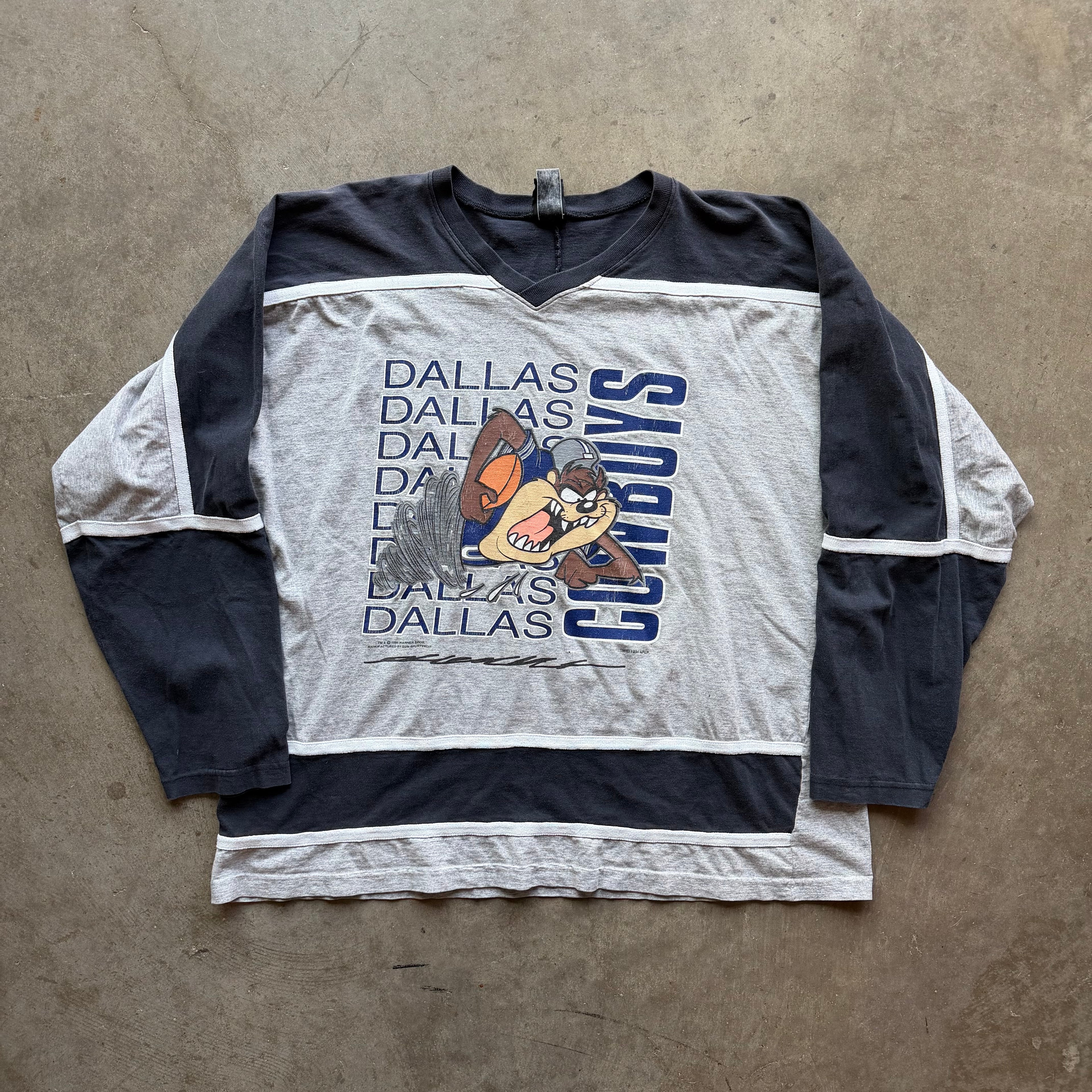 XXL 94 Dallas Cowboys Taz Longsleeve
