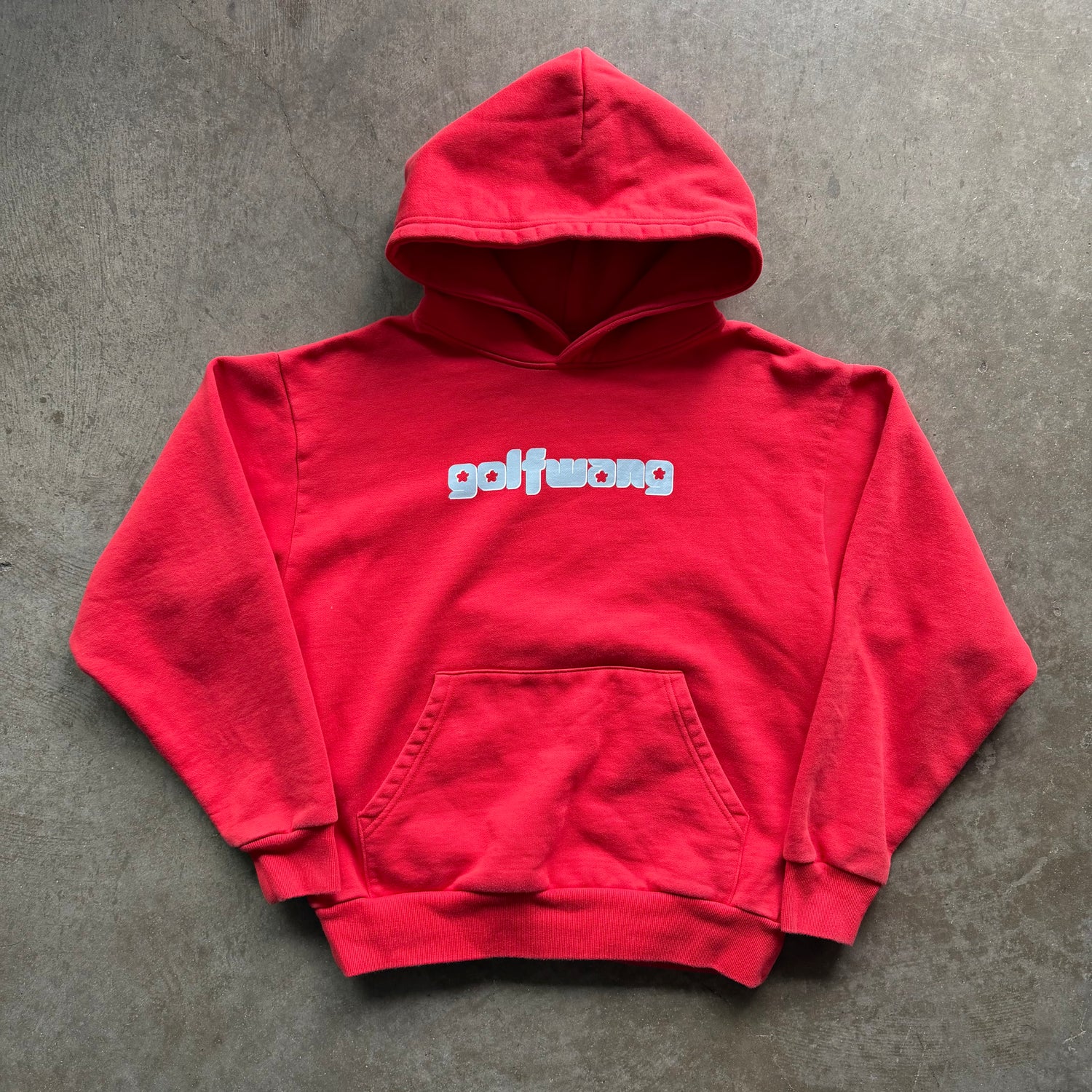 M Red Golf Hoodie