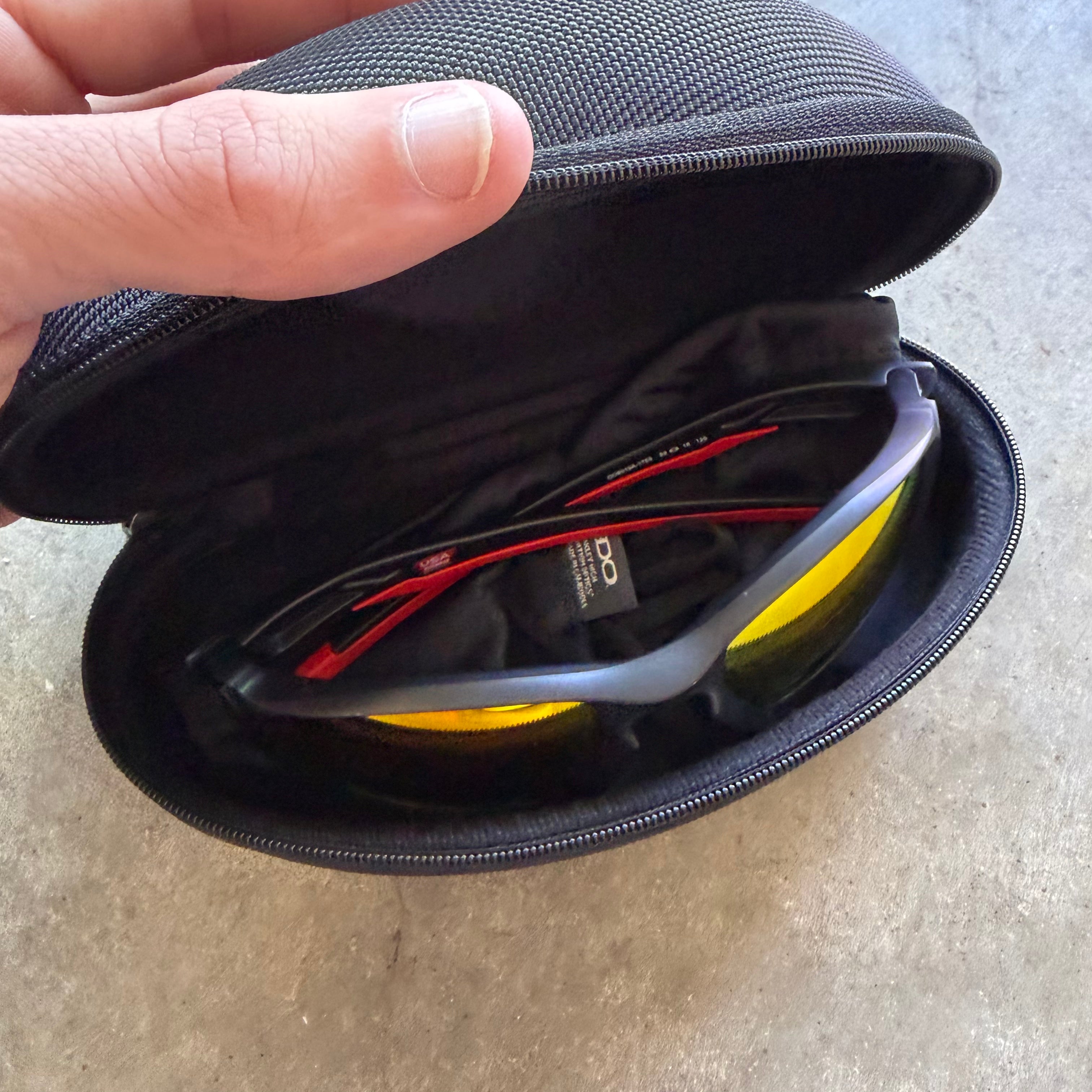 Matte Black Oakley Plazma Frames