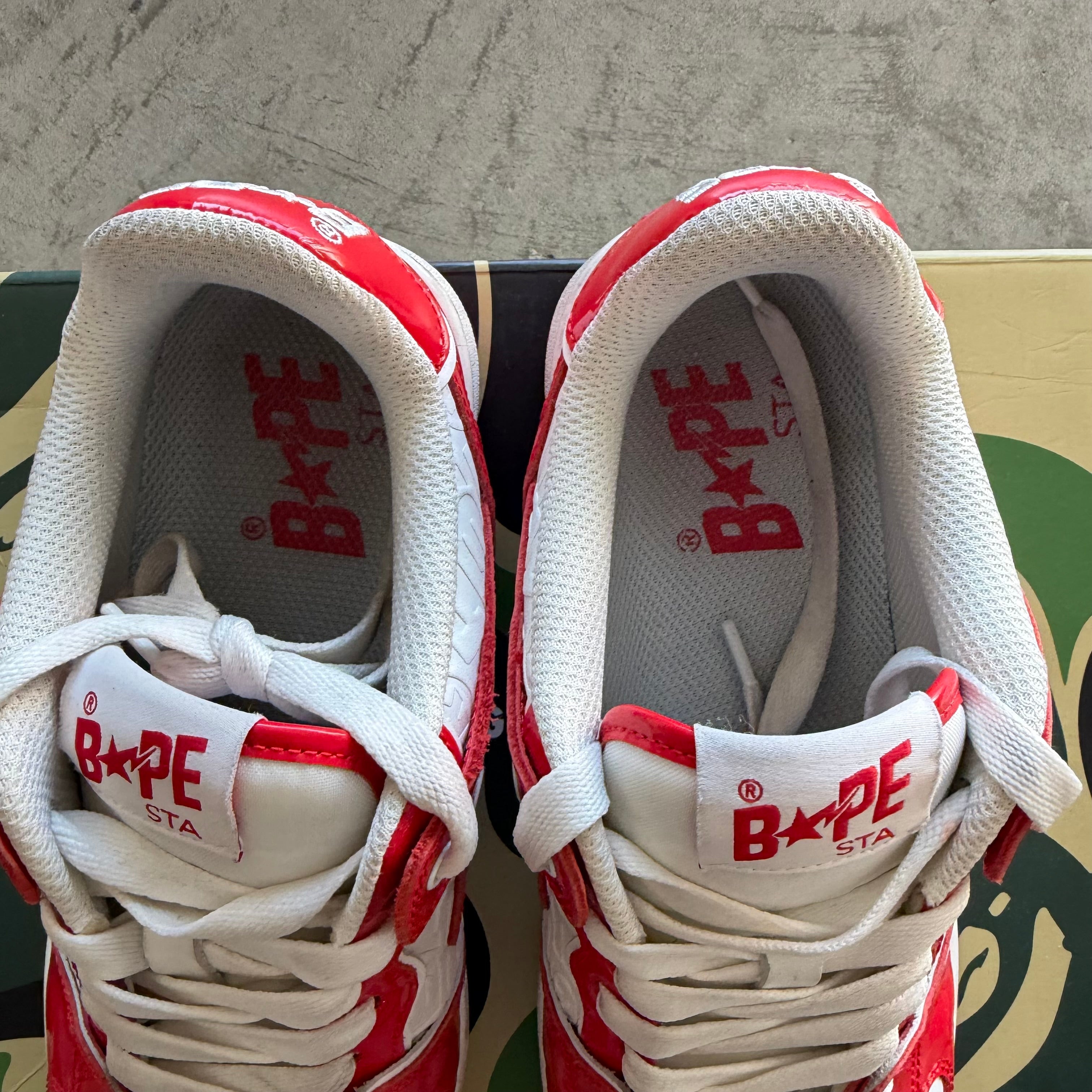 8.5 Bapesta Patent Red