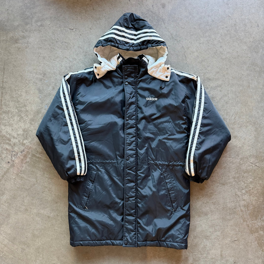 M 00s Adidas Trench Coat