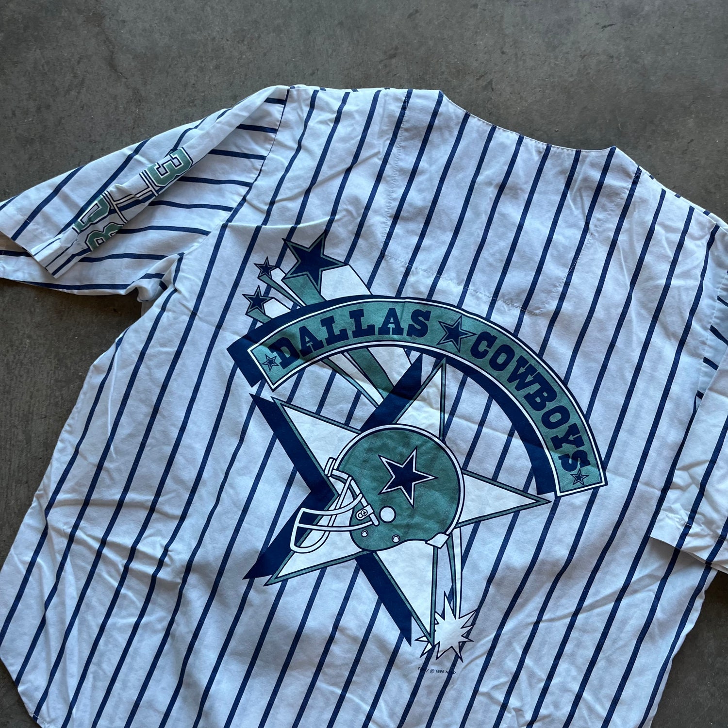 XL 90s Cowboys Sleep Shirt