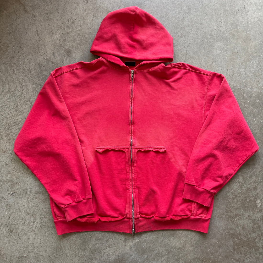 S Balenciaga Red Tape Full Zip