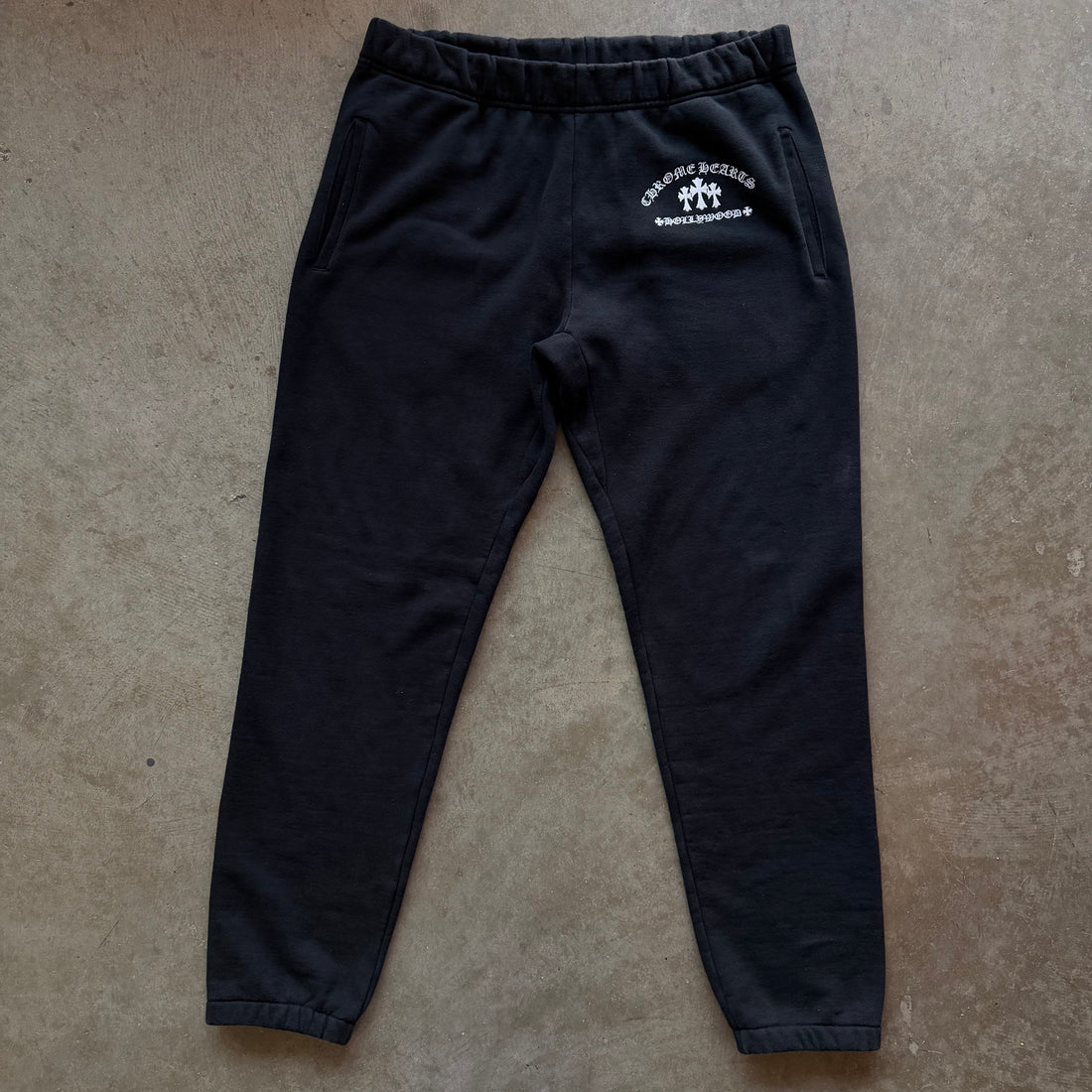 XL Chrome Hearts King Taco Sweatpants Black