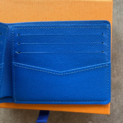 Louis Vuitton Slender Wallet Basketball Blue