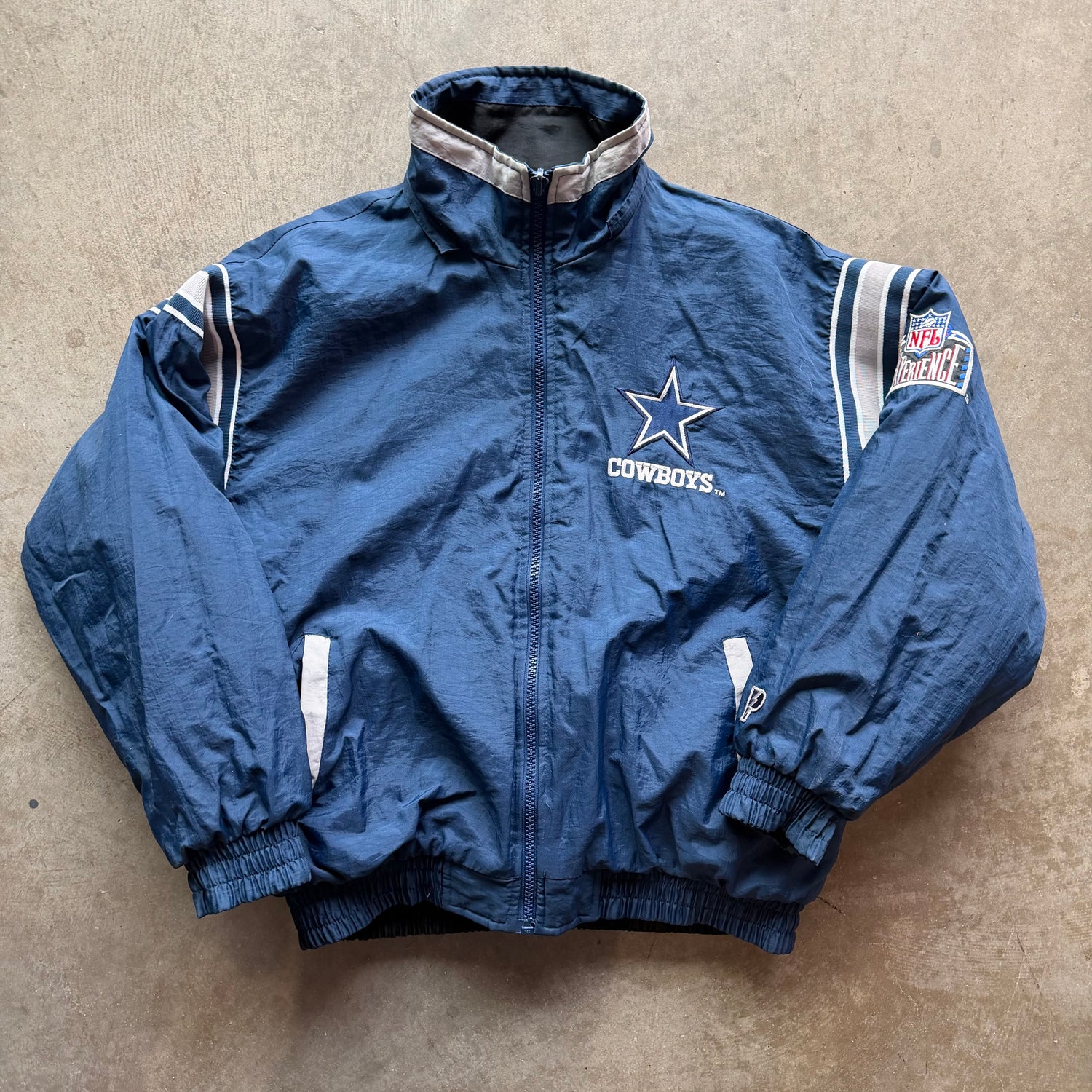 XL Reversible Cowboys Puffer Jacket