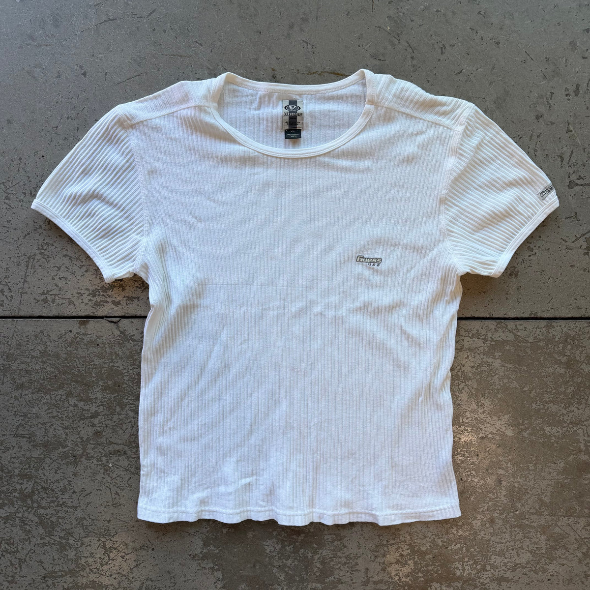 XXL 00s Ribbed Guess Tee