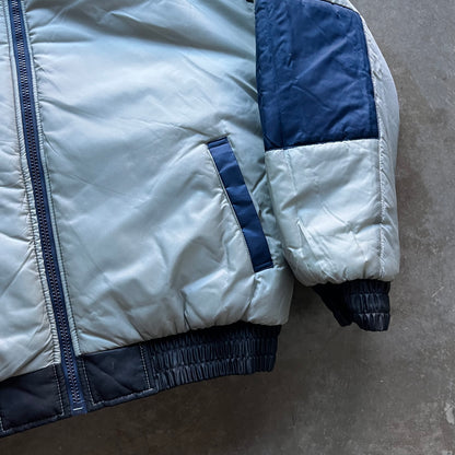 L 90s Cowboys Spellout Puffer