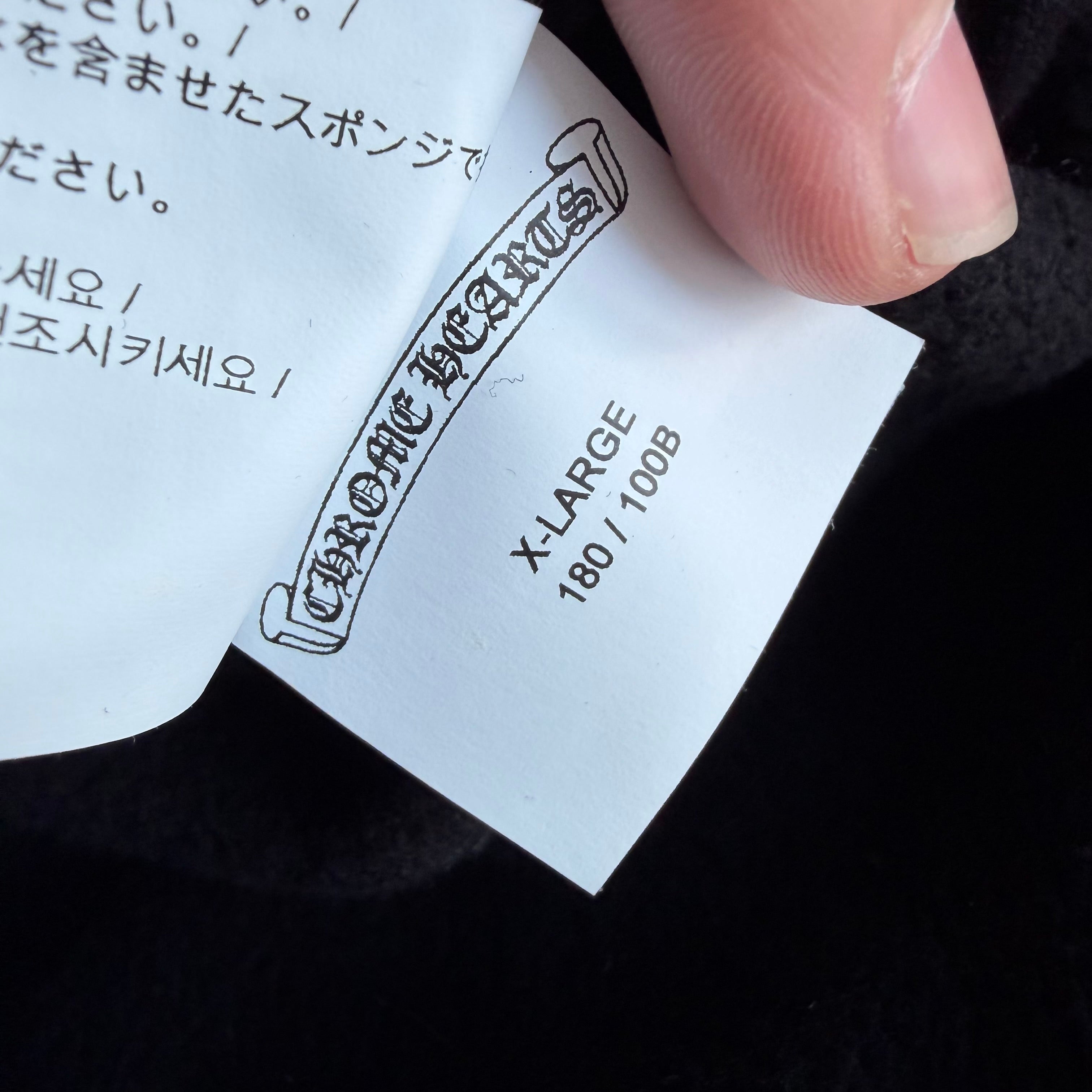 XL Chrome Hearts King Taco Sweatpants Black