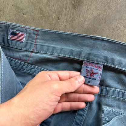 38x32 Faded True Religion Jeans