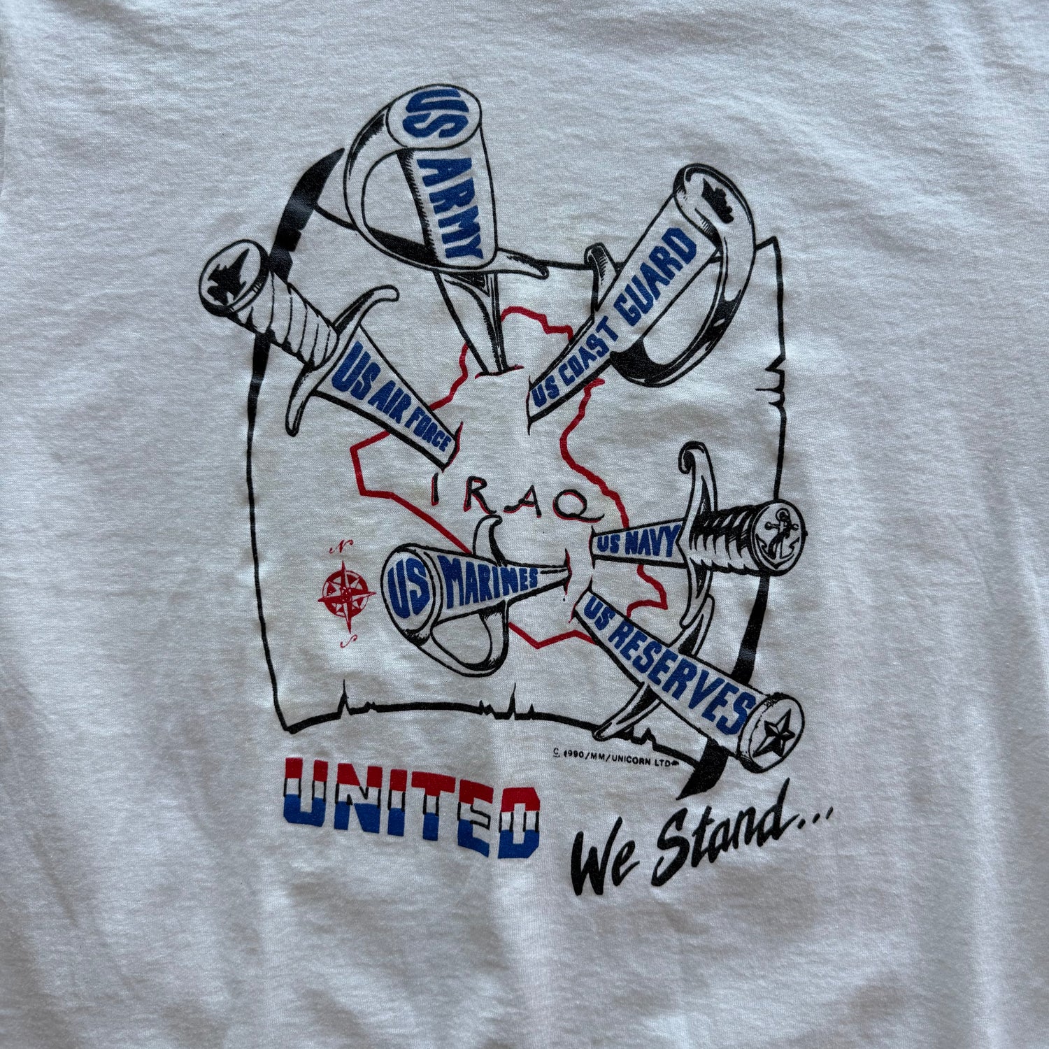L USA Armed Forces Tee