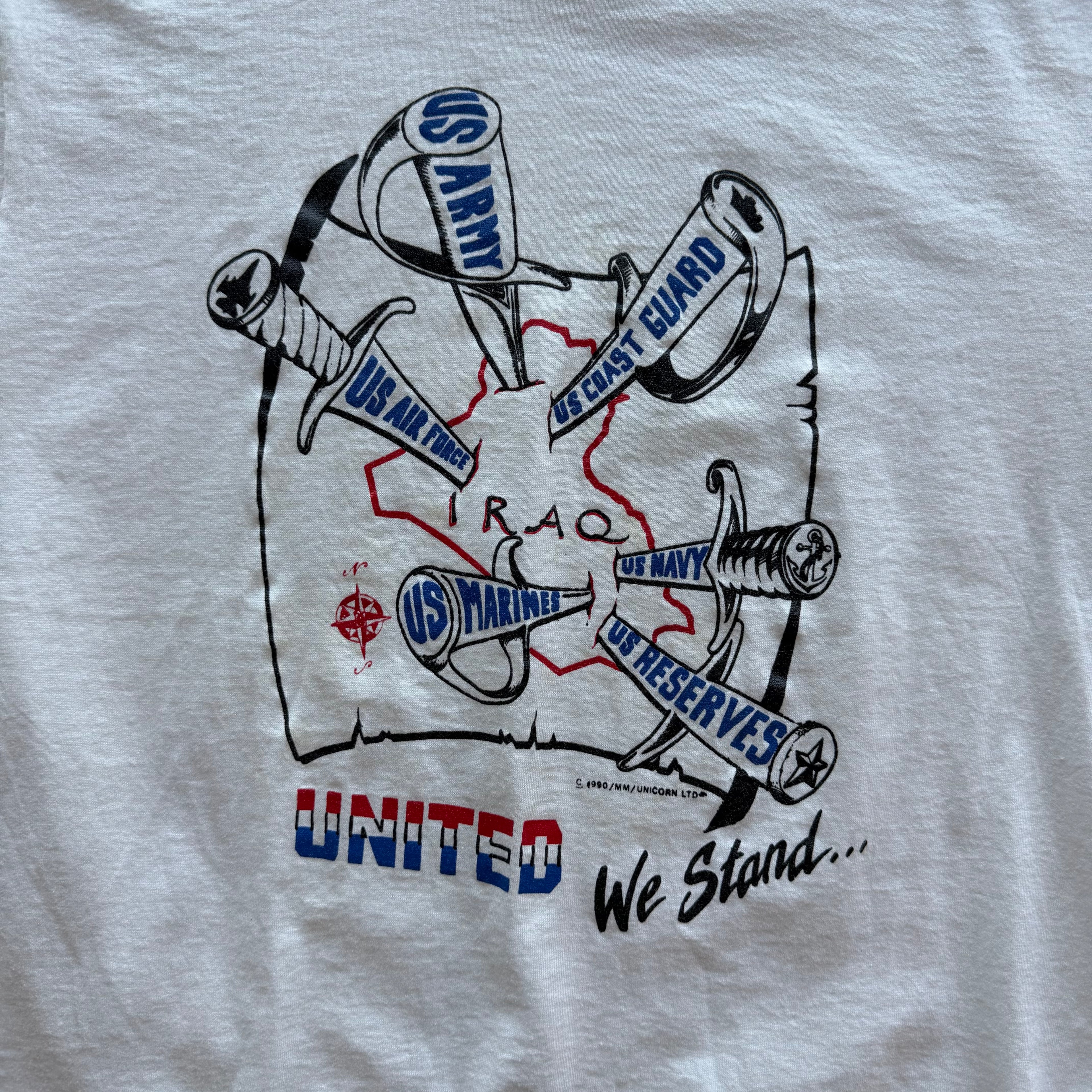 L USA Armed Forces Tee