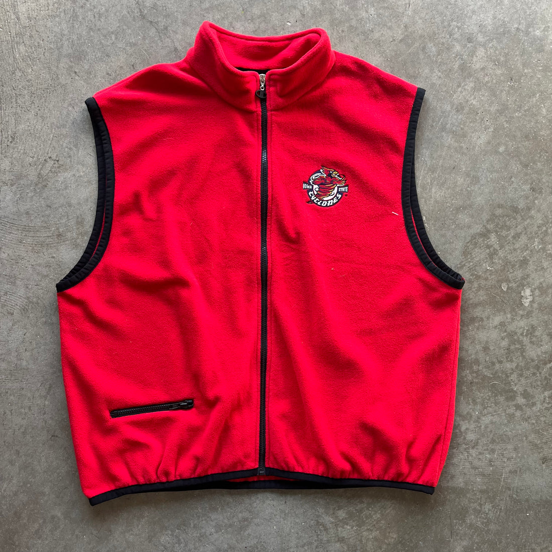 XXL 00s Iowa State Fleece Vest