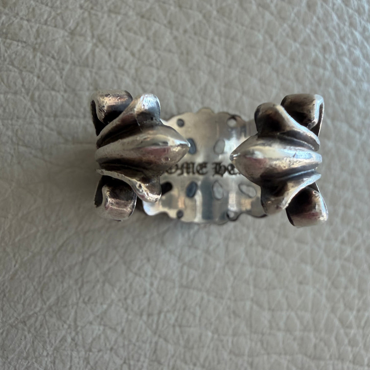 6.5 Chrome Hearts Open Floral Ring