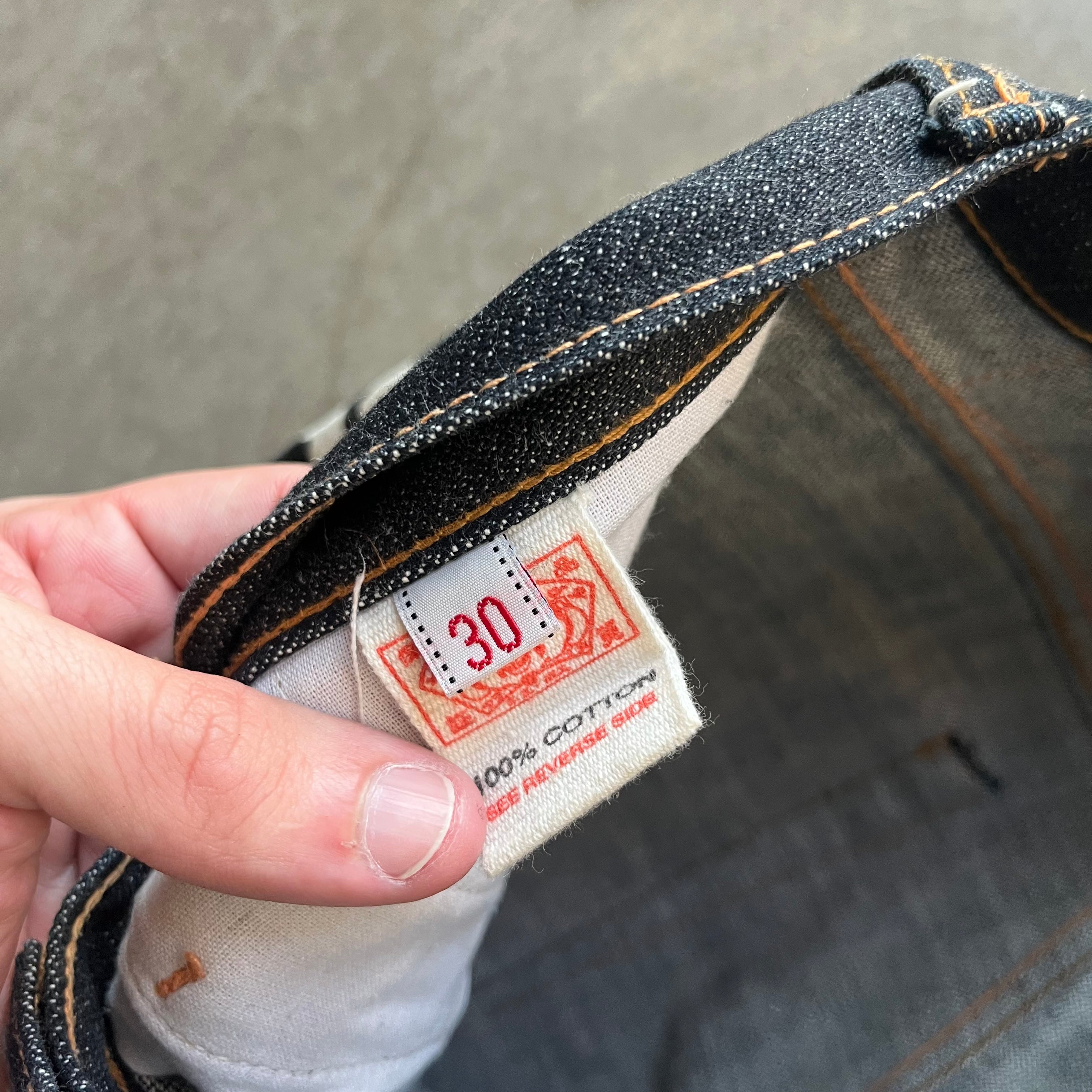 31x31 Evisu Spellout Jeans Selvedge