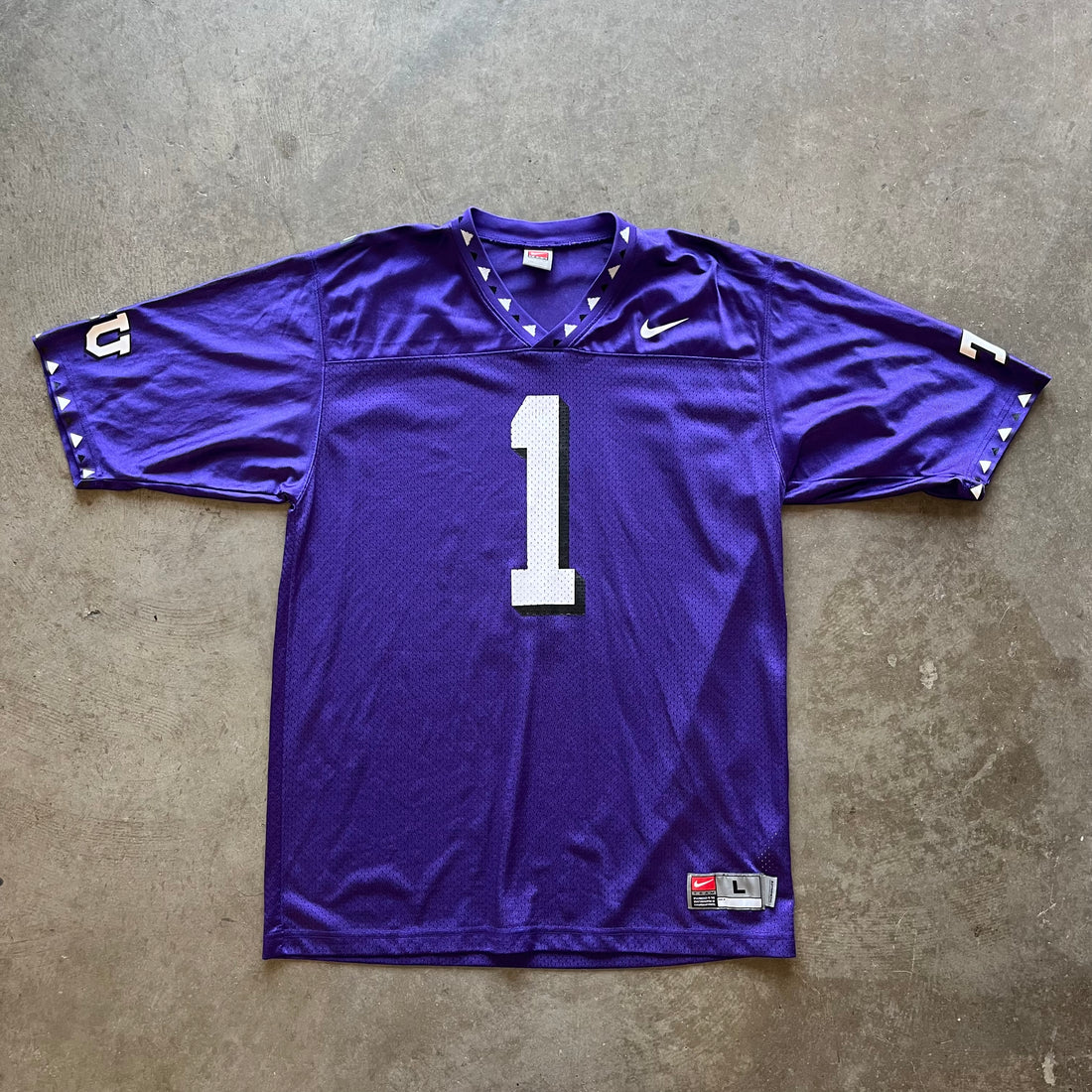 L 00s Nike TCU Jersey