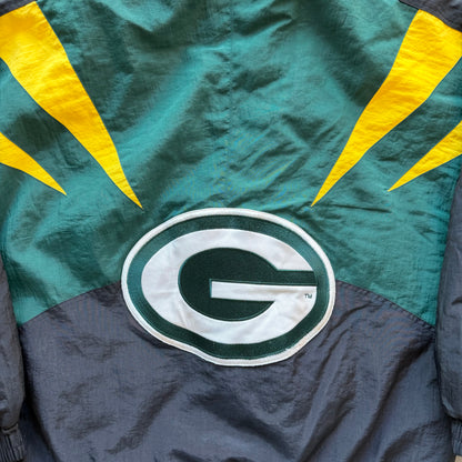 XL 90s Green Bay Packers Sharktooth Jacket