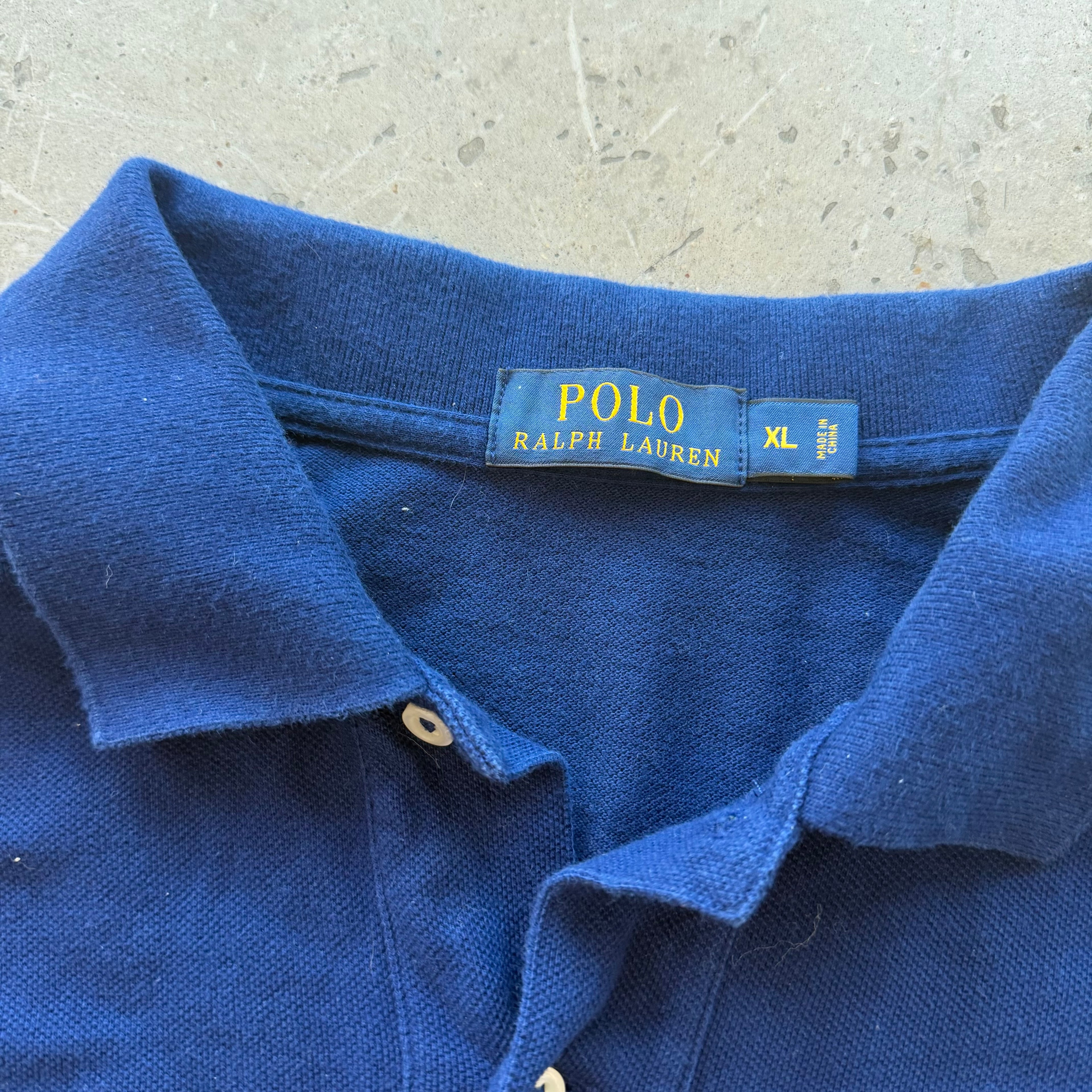 XL Navy Big Horse Polo