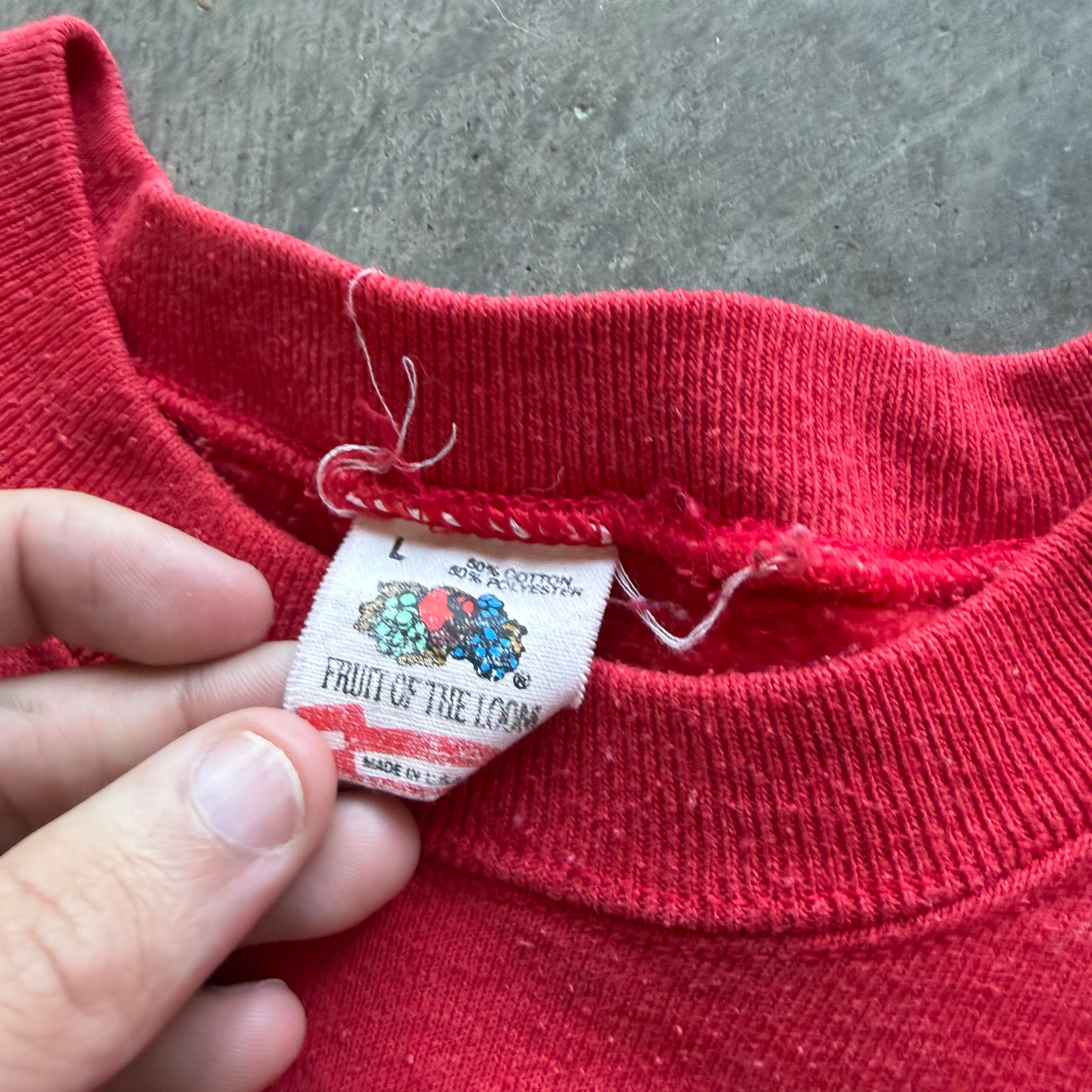 L 80s Nebraska Crewneck