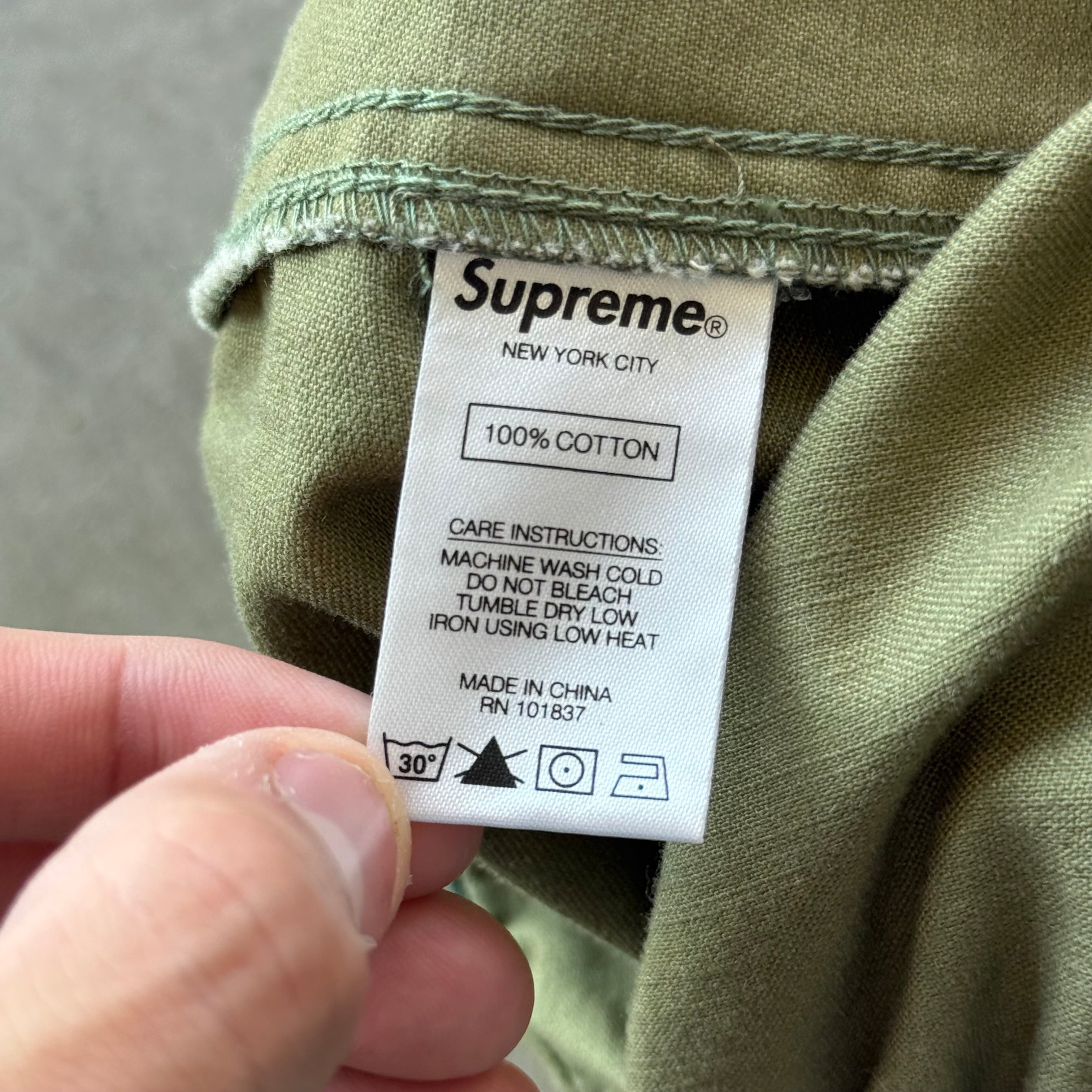 L Supreme Military Twill Shorts
