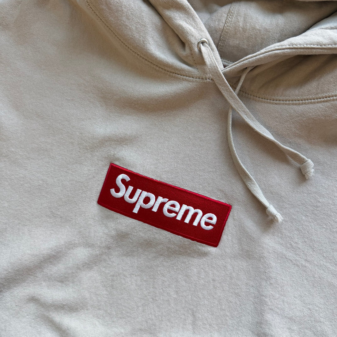 M Beige Supreme Box Logo