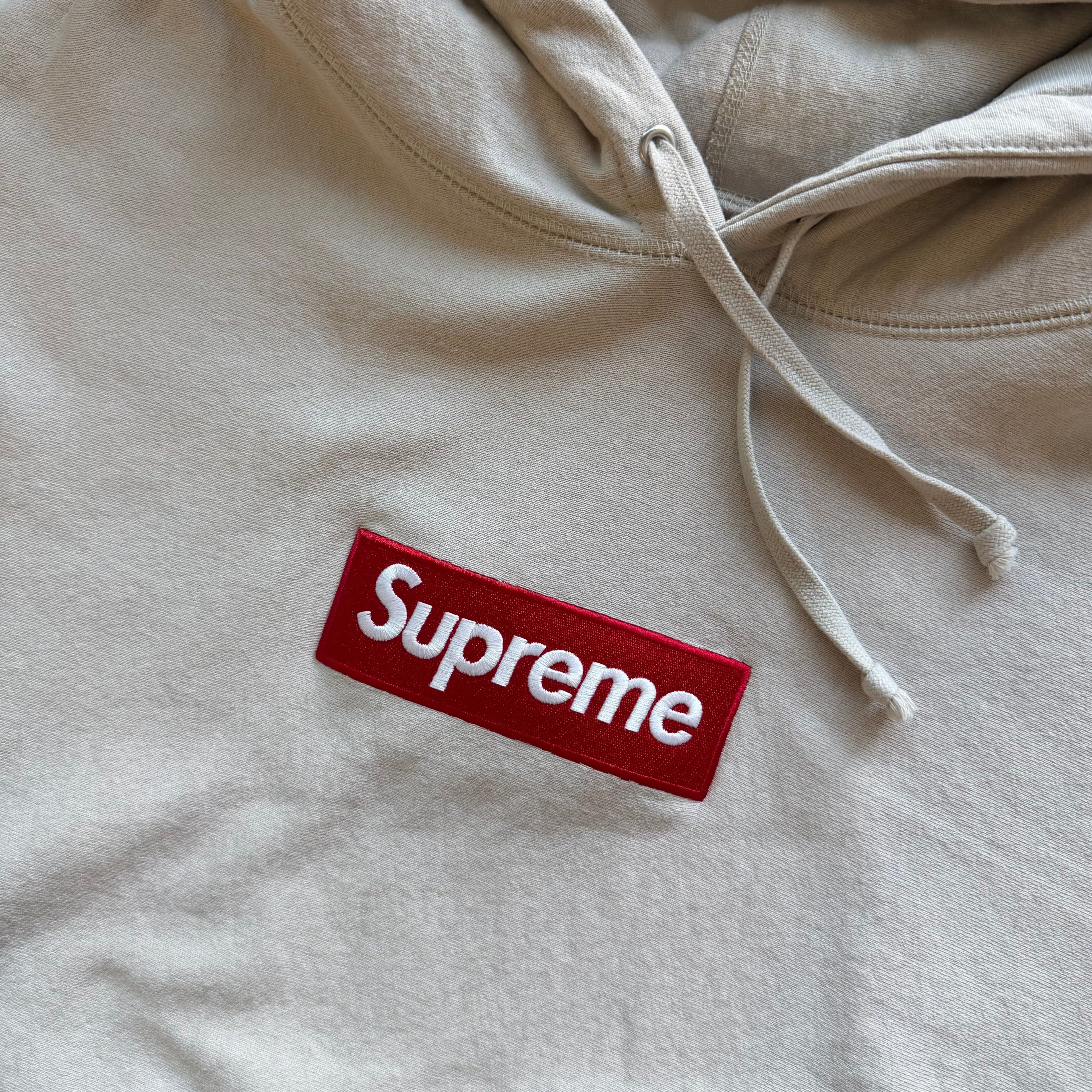 M Beige Supreme Box Logo