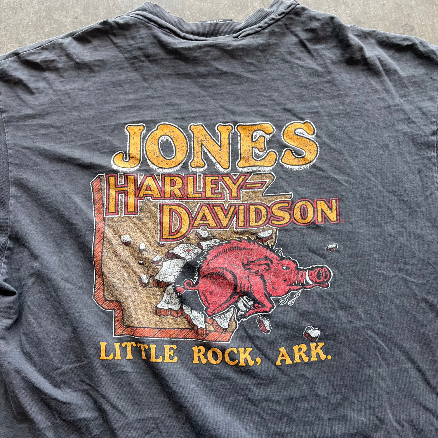 XL 90s Arkansas Harley Tee
