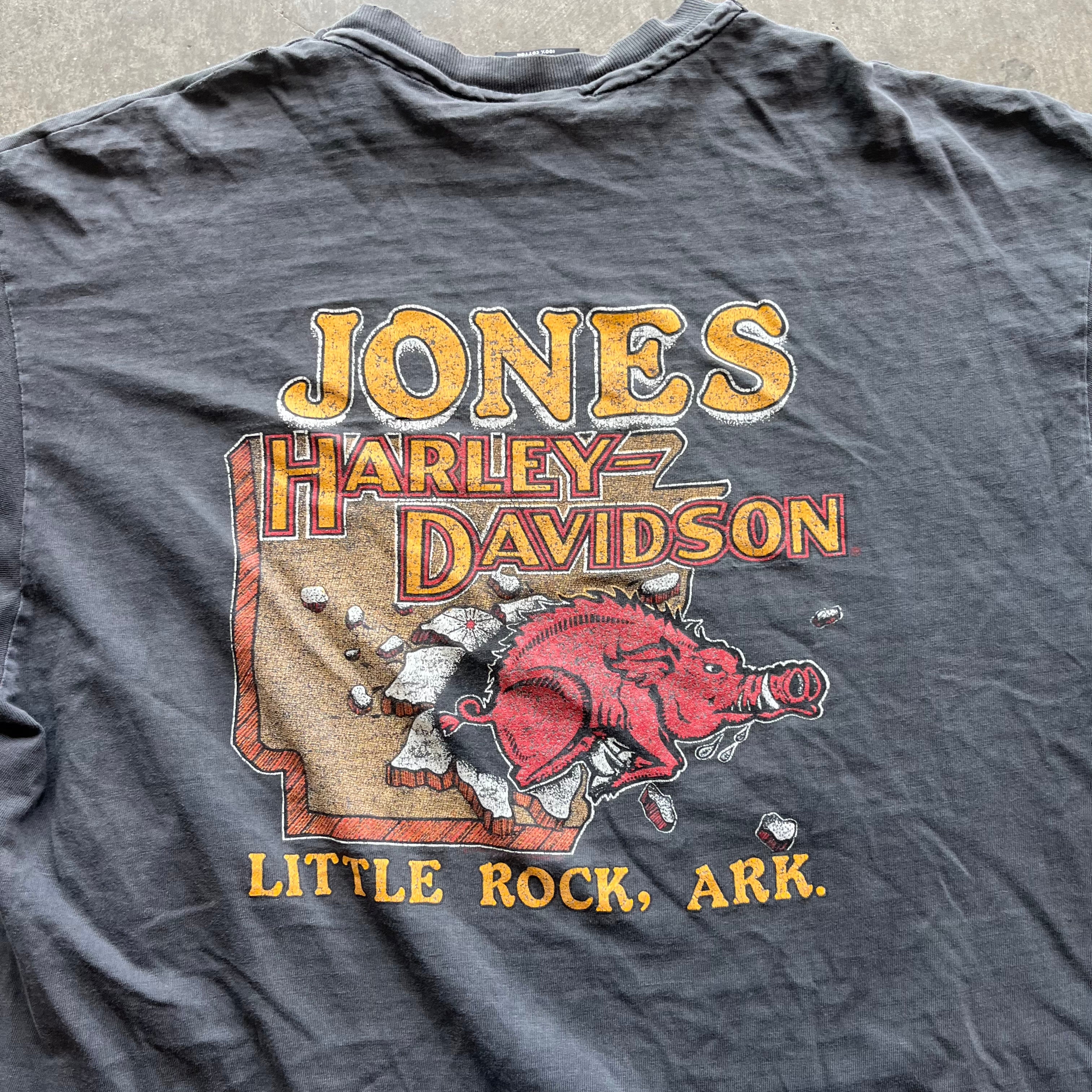 XL 90s Arkansas Harley Tee