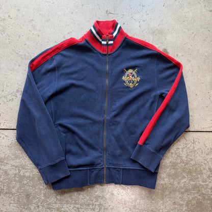 L 90s Polo Knit Full Zip