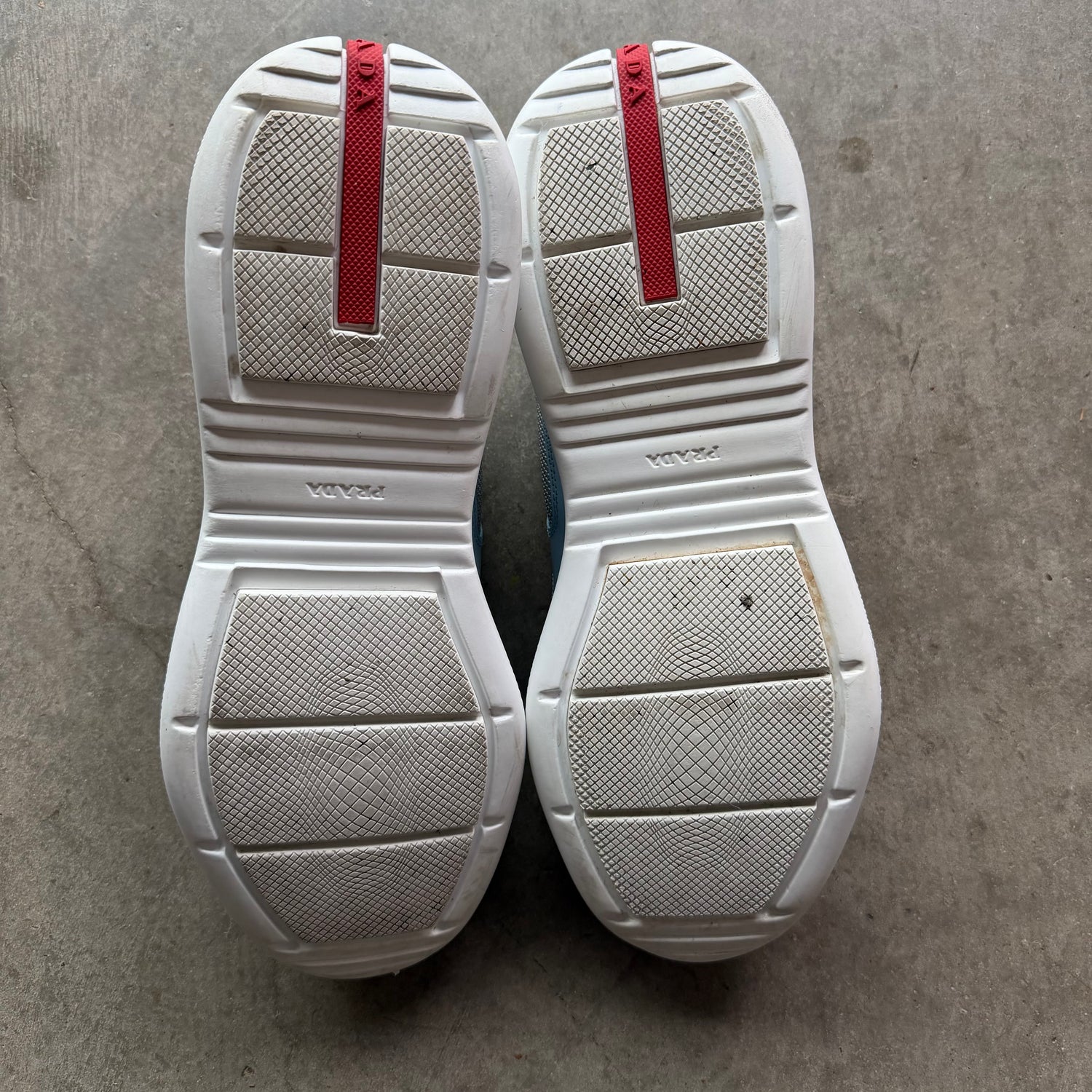 10 Used Baby Blue Prada Cup