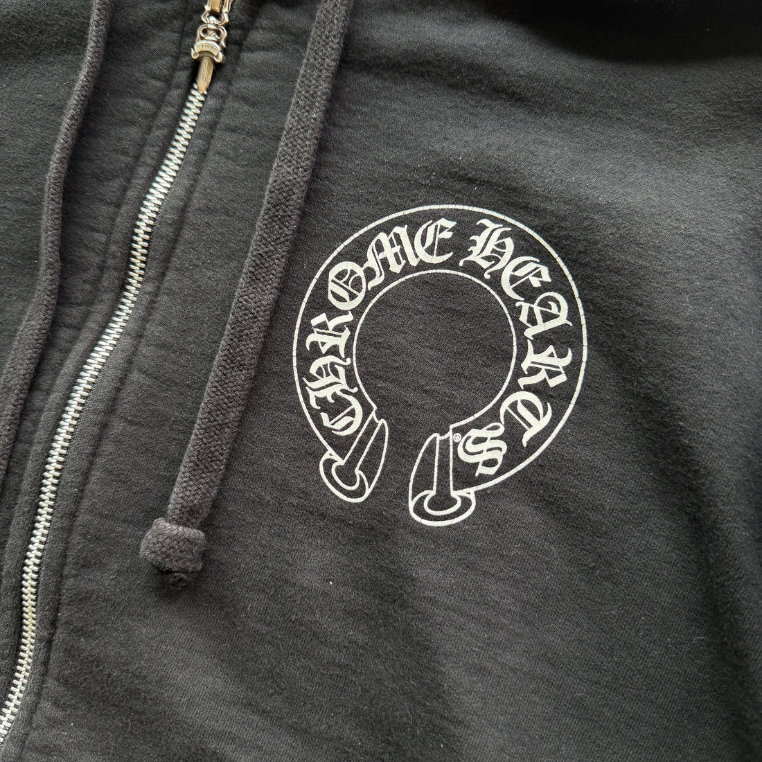 S Chrome Hearts Horseshoe Thermal Zipup