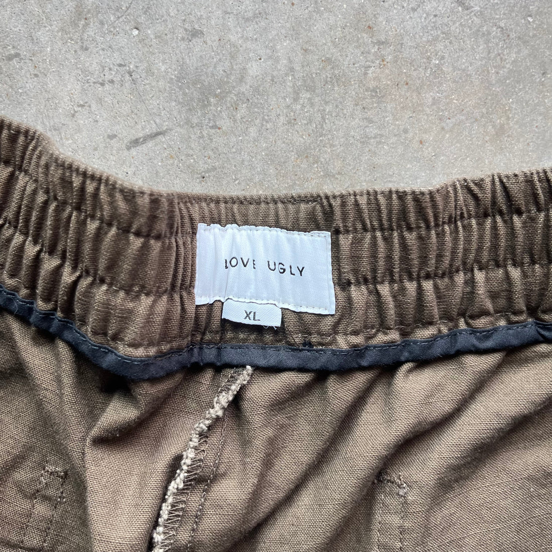XL I Love Ugly Baggy Cargo Pants