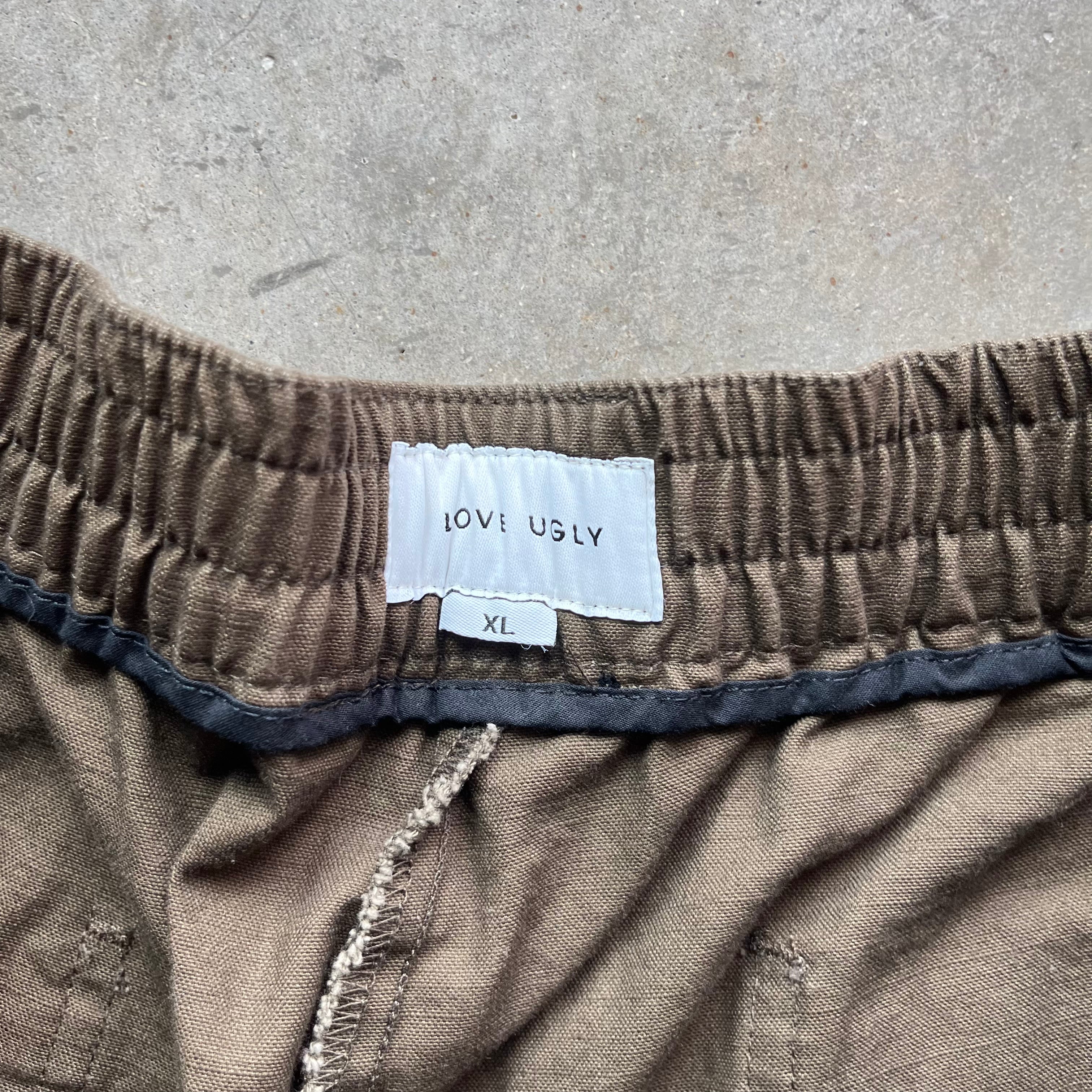 XL I Love Ugly Baggy Cargo Pants