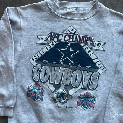 M 92 Cowboys Crewneck