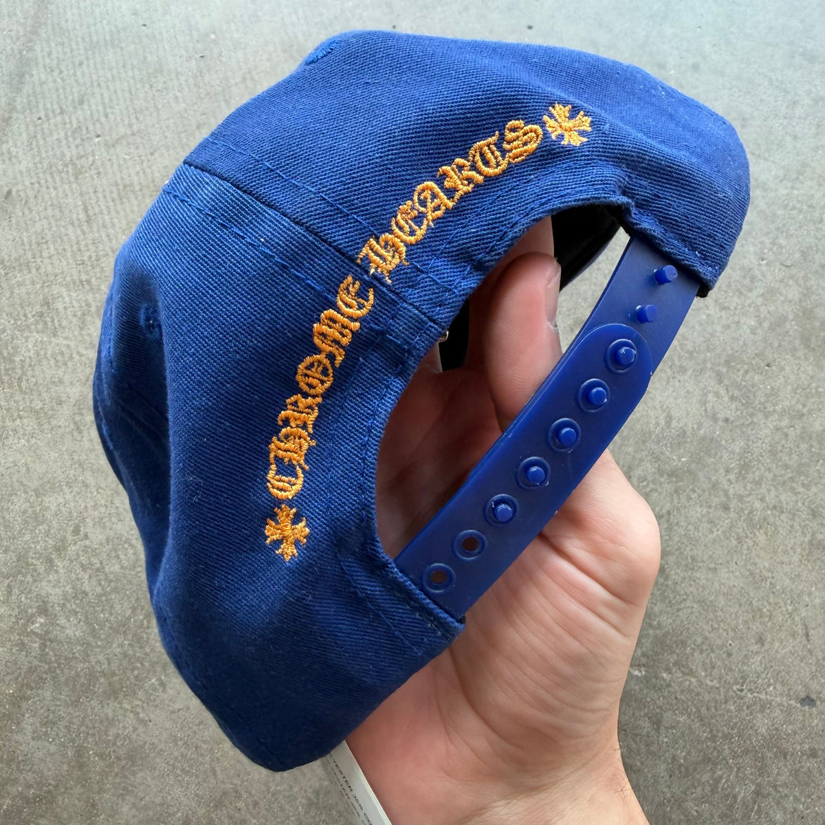 Chrome Hearts Blue Orange Baseball Hat