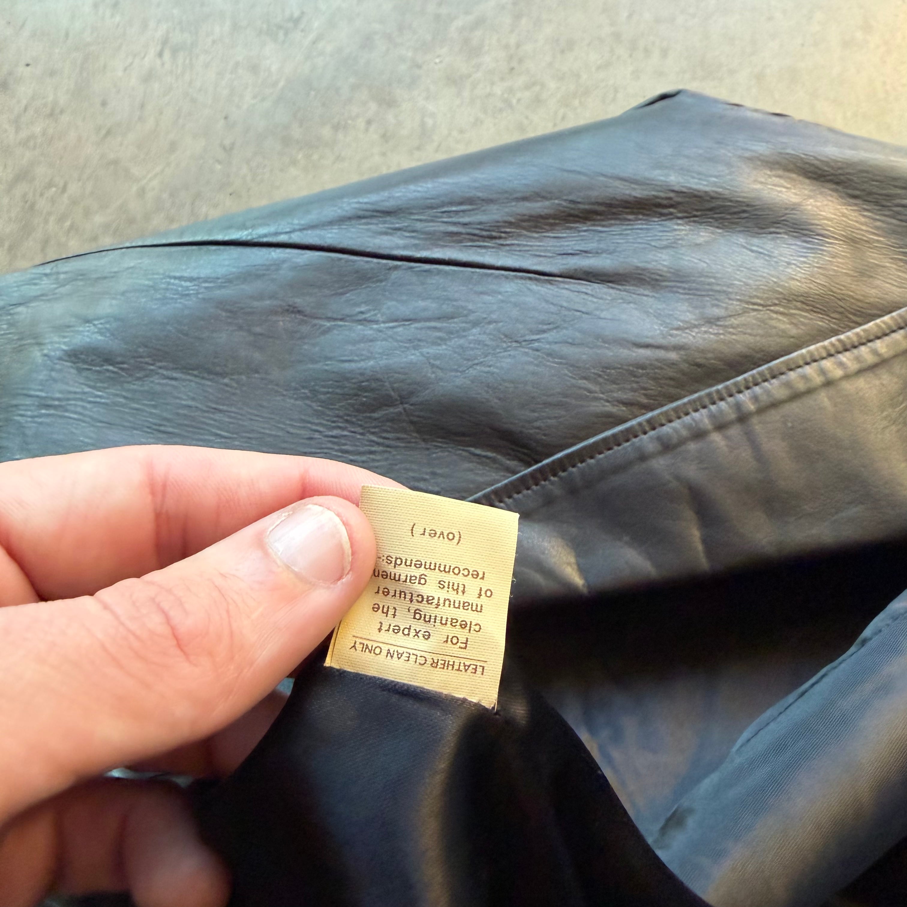 XL 90s Newman Marcus Leather Jacket