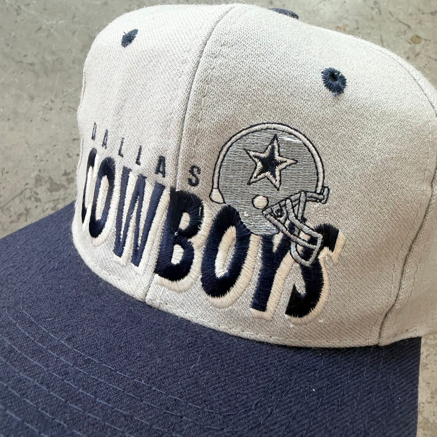 90s Dallas Cowboys Grey SnapBack