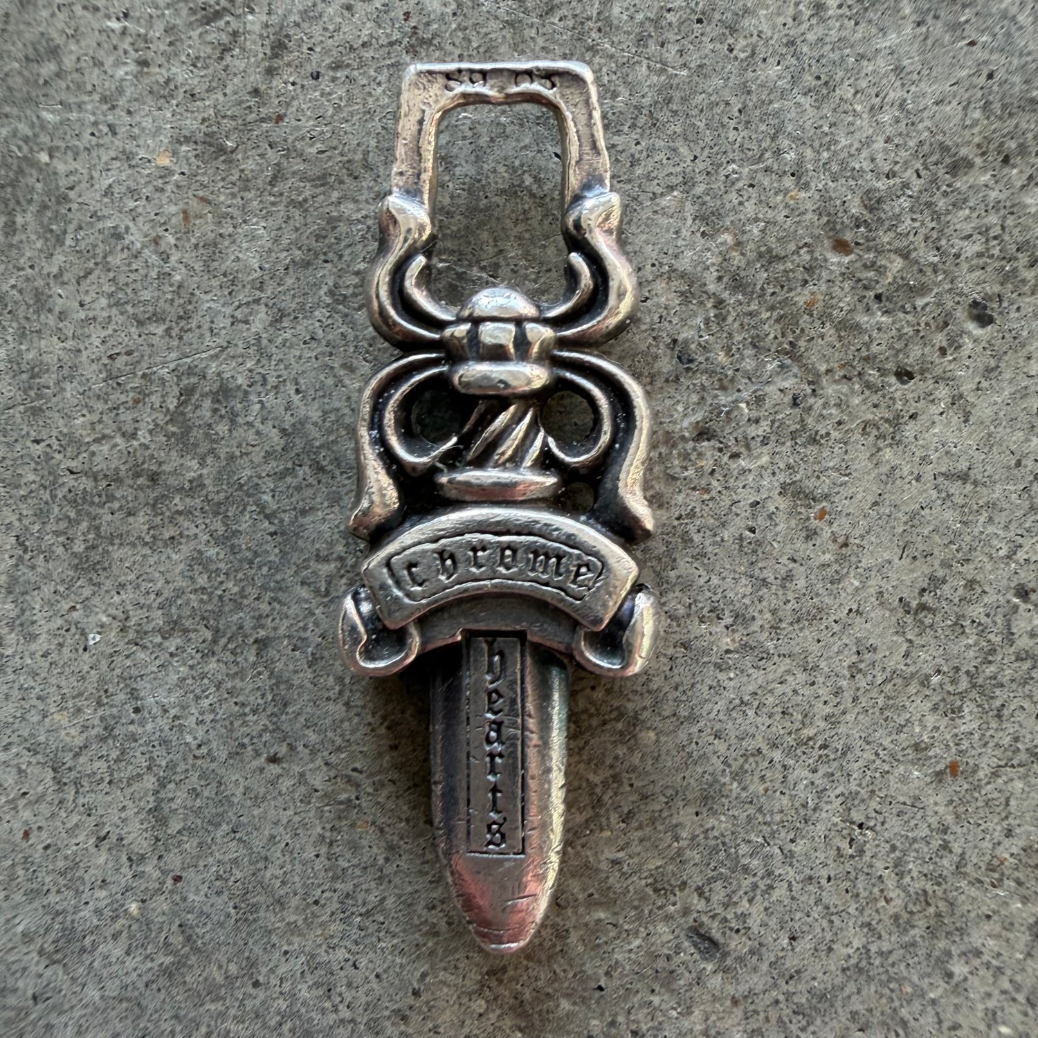 Chrome Hearts Dagger Zipper Pendant