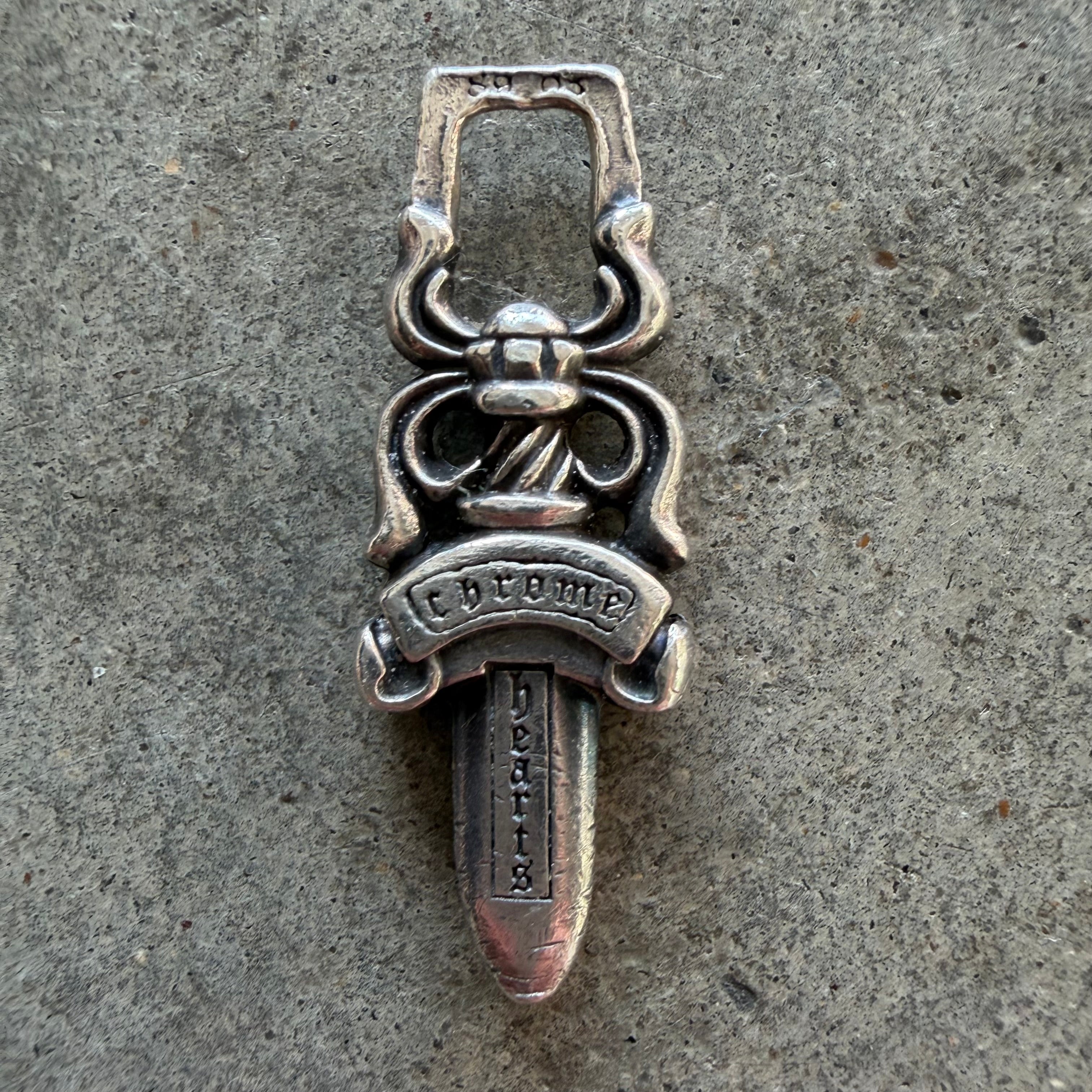 Chrome Hearts Dagger Zipper Pendant