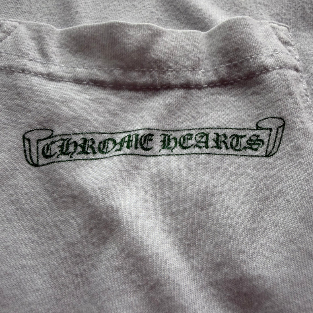 XXL Green Chrome Hearts Cemetery Logo Tee