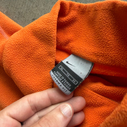 XL 00s Orange Nike Quarter Zip