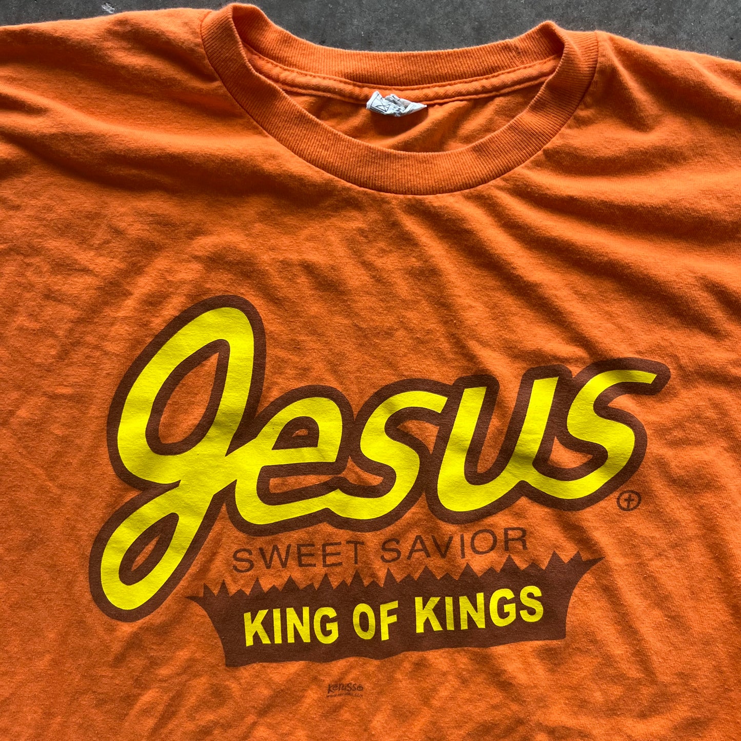 XL 00s Reeses Jesus Tee