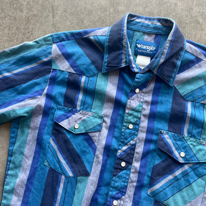 M 90s Wrangler Pearl Snap