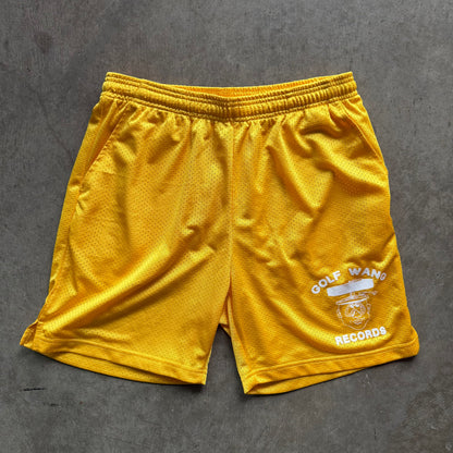 M Yellow Golf Gym Shorts