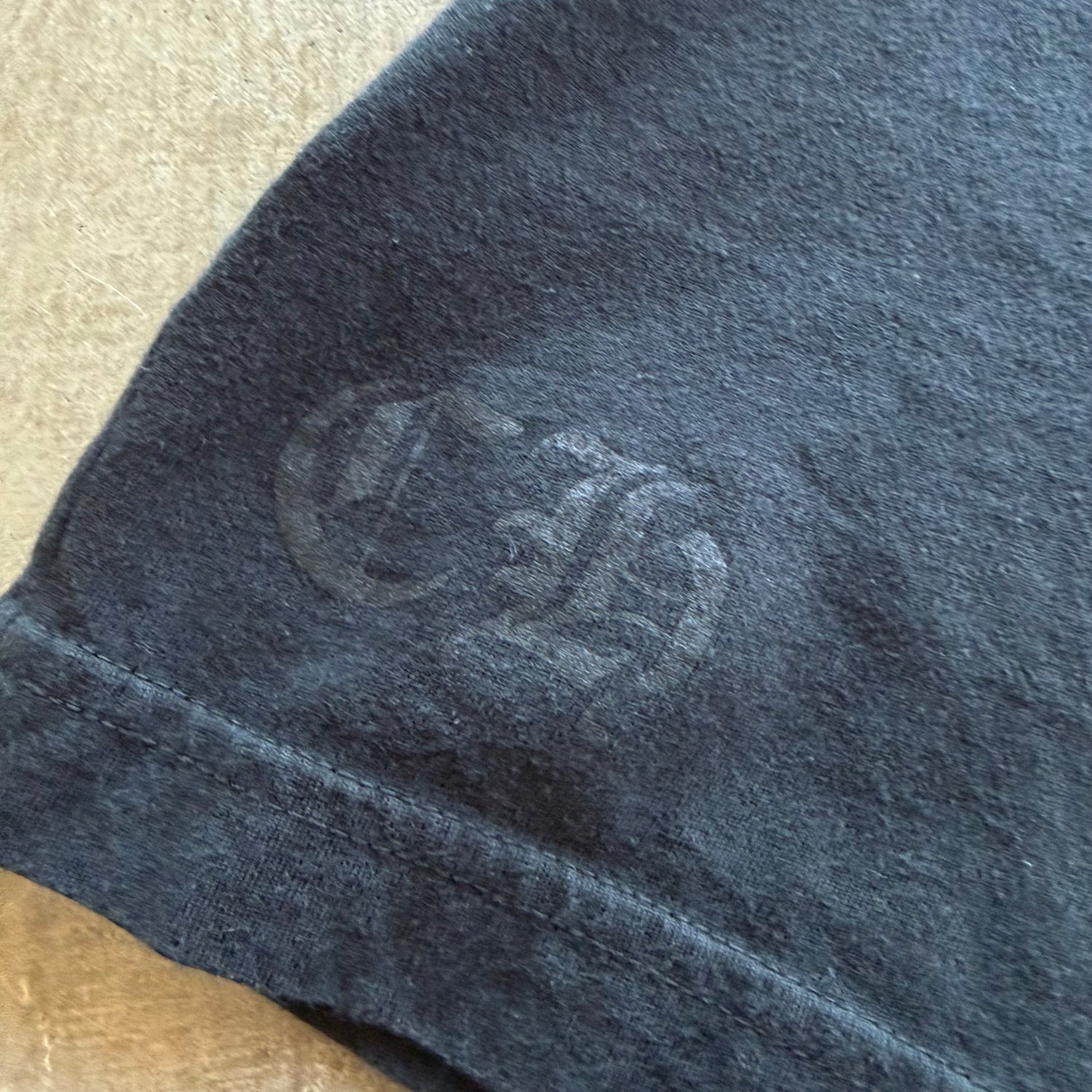 L Chrome Hearts Olive Neck Logo Tee