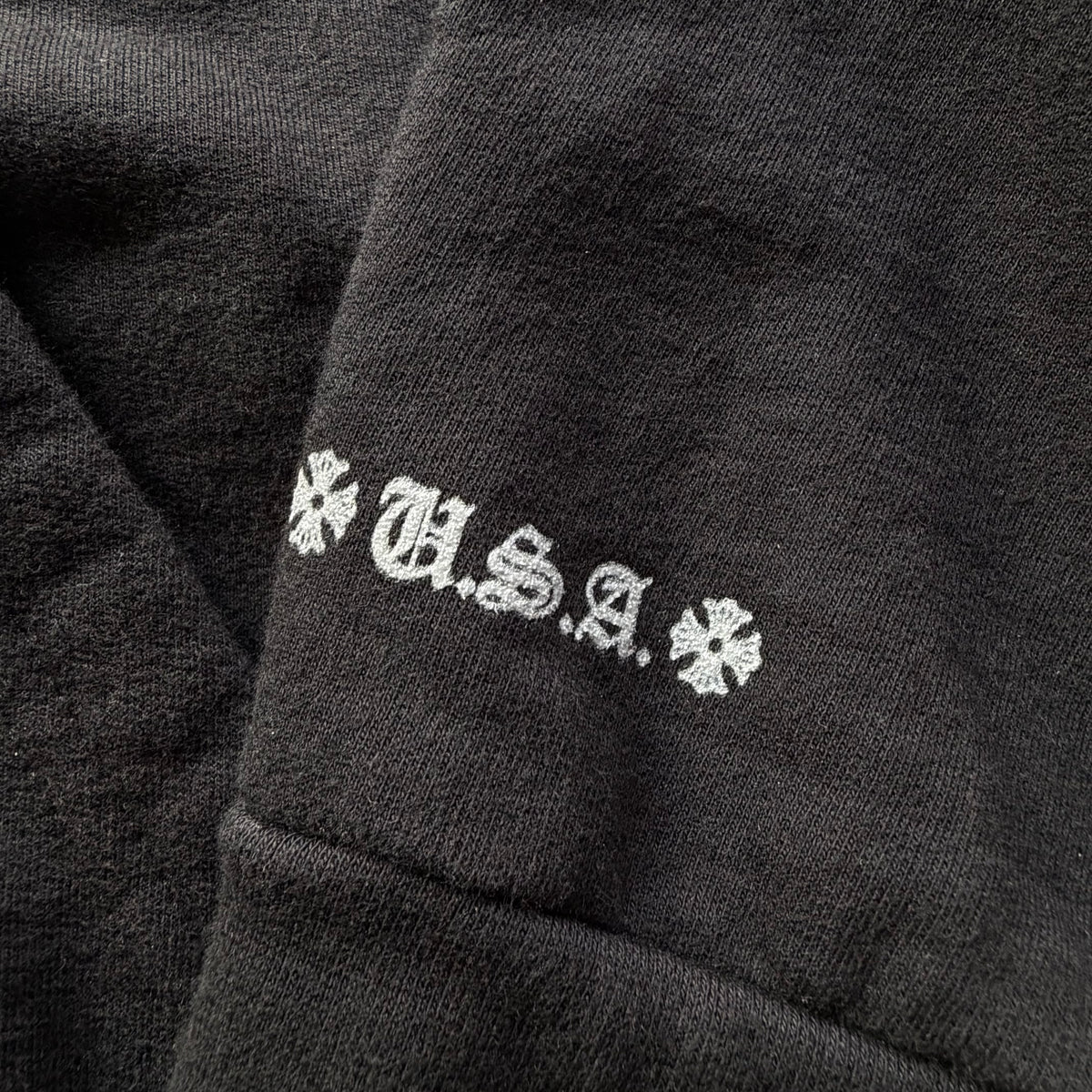 XXL Chrome Hearts Website Glitter Hoodie