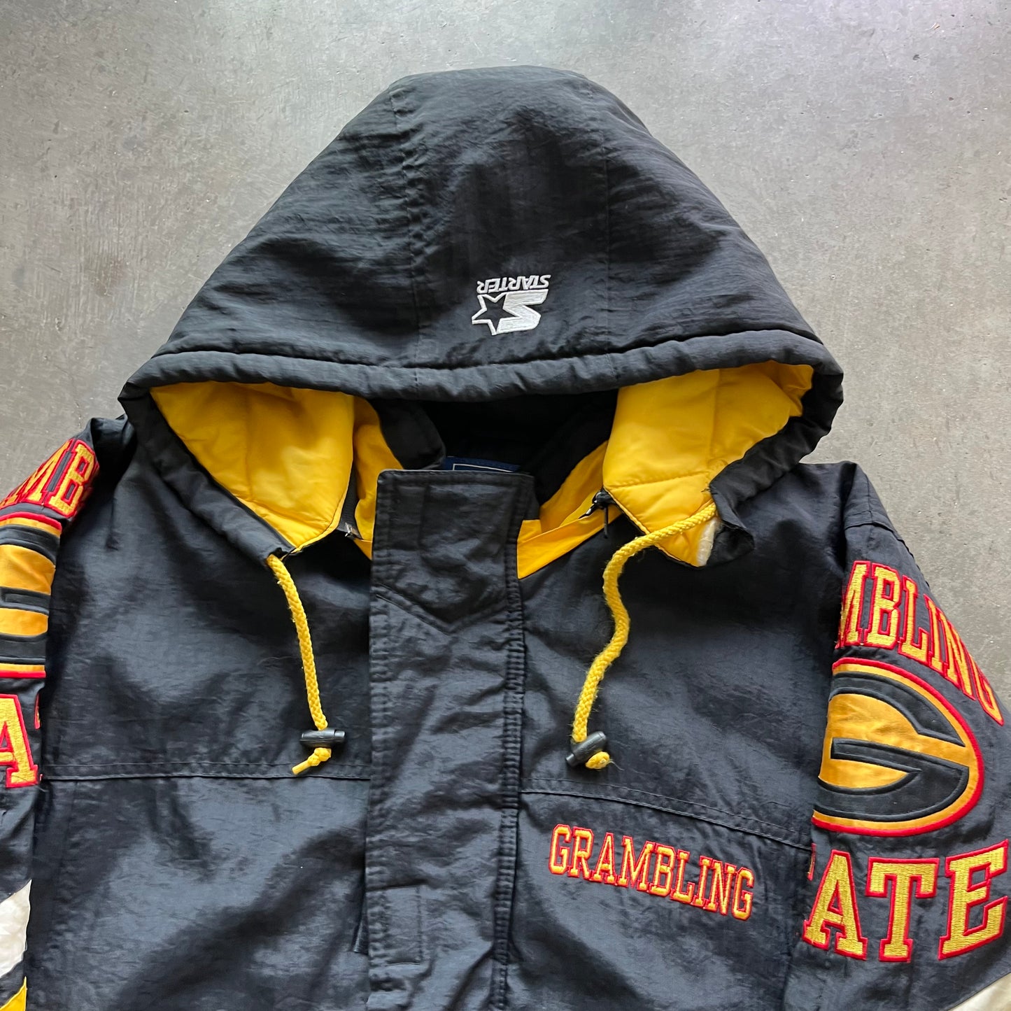 L 90s Grambling Starter Jacket